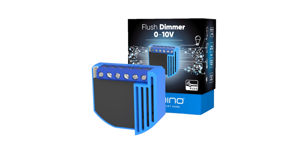 Qubino Flush Dimmer 0-10V : le seul module Z-Wave pour varier les drivers LED 0-10V